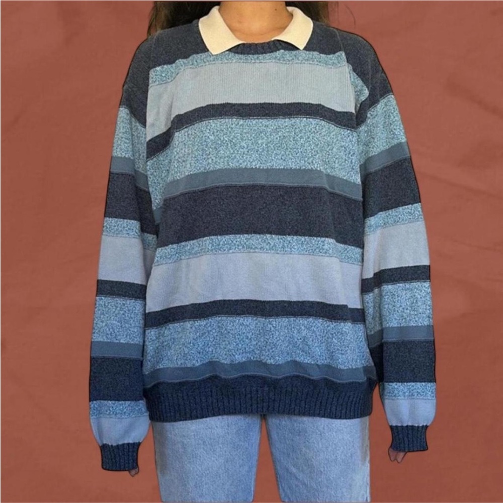VINTAGE STRIPED SWEATER - Picture 2 of 8